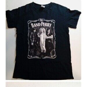 The Band Perry 2013 Concert Tour T Shirt Black Size Medium